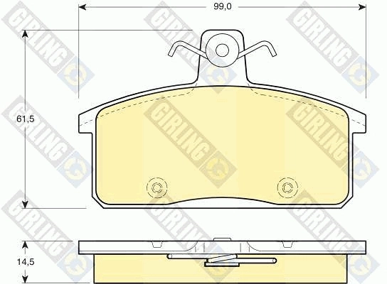 Comprar 00000A01225 Suzuki Pastillas delanteras de freno