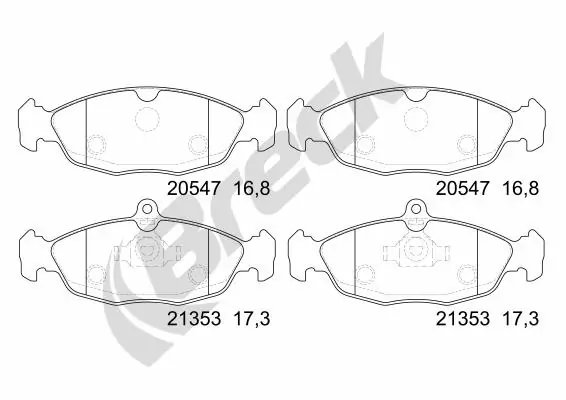 Comprar Pastillas de freno Chevrolet Lacetti  J200