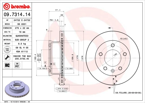 Frenos delanteros Volkswagen LT 28-35 II bus (2DB, 2DE, 2DK) (1996 - 2006) precio, desde 45,32 EUR