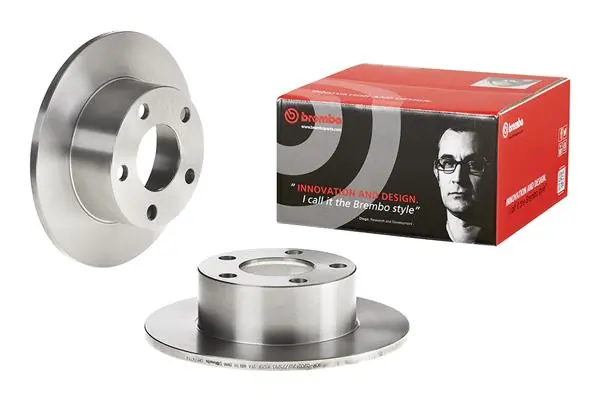 Disco de freno trasero 1618874680 Peugeot/Citroen