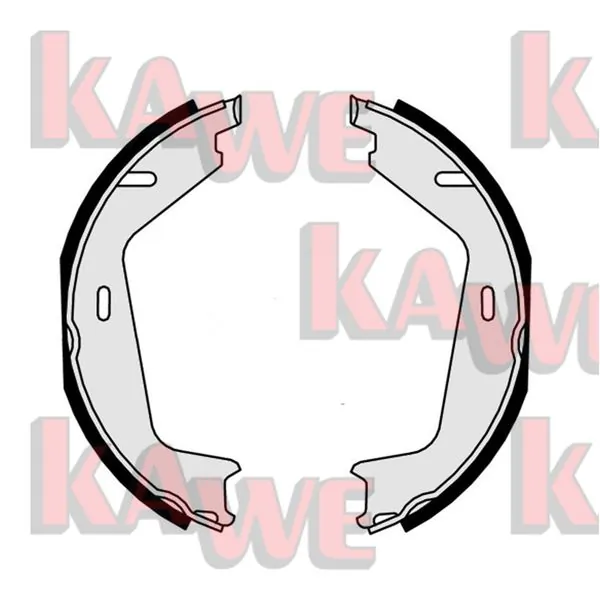 Zapatas de freno de estacionamiento para Volvo S80 I TS, TH, KV