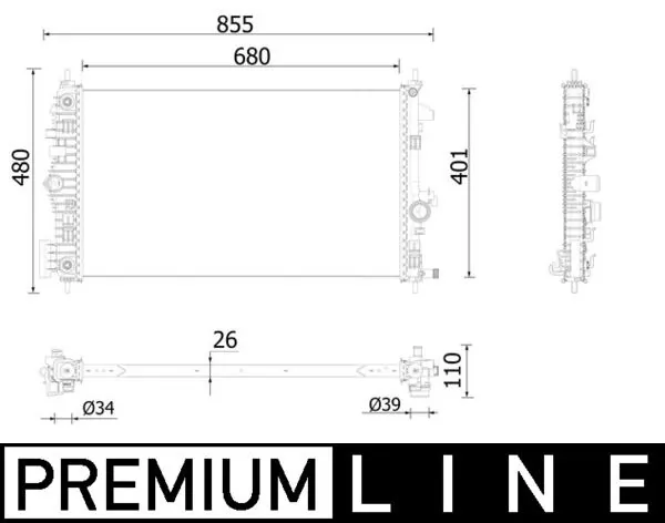 CR928000P Mahle Original