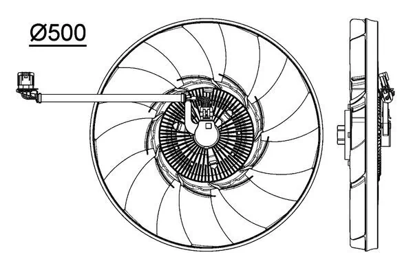  Ventilador del motor Land Rover Range Rover 