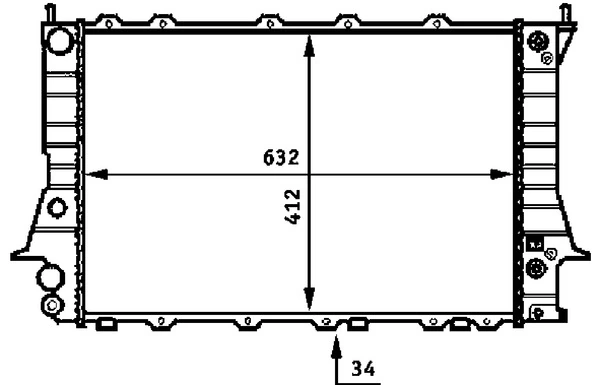 CR413000S Mahle Original