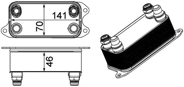 CLC227000P Mahle Original