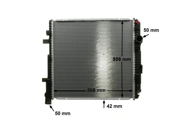 Radiador de água Mahle Original CR662000P