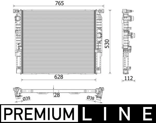 CR2216000P Mahle Original