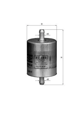 Filtro de combustible KL145 Mahle Original