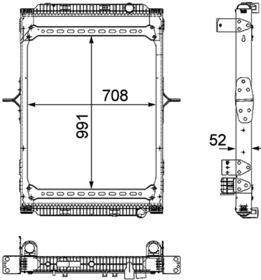 Radiador de água para Renault Trucks TRUCK PREMIUM  ()