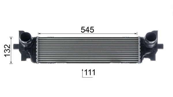 Enfriador de aire de admisión Mahle Original CI626000P