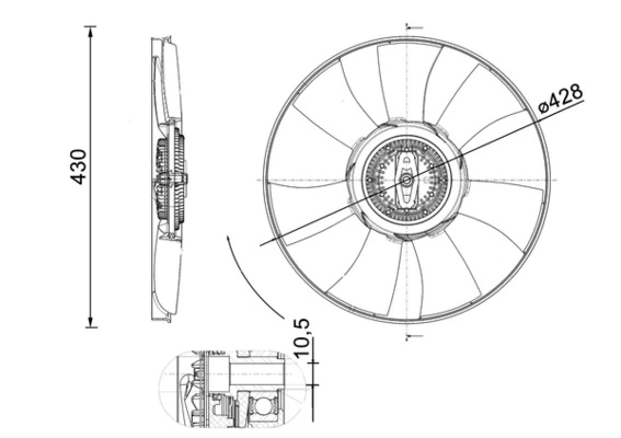 CFF529000P Mahle Original