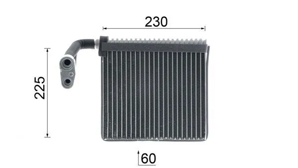 Evaporador de aire acondicionado Mahle Original AE95000P precio, desde 63,89 EUR