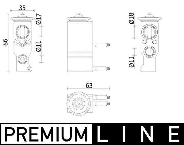 AVE143000P Mahle Original