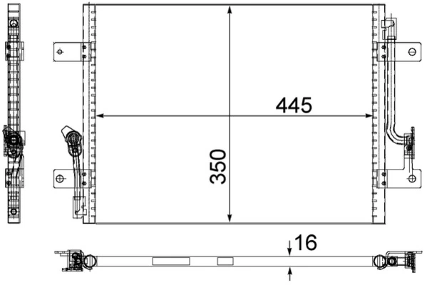 Condensador aire acondicionado para Fiat Palio 178DX