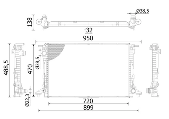 CR2423000S Mahle Original