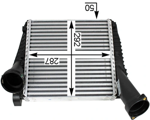 CI77000P Mahle Original Radiador de intercooler
