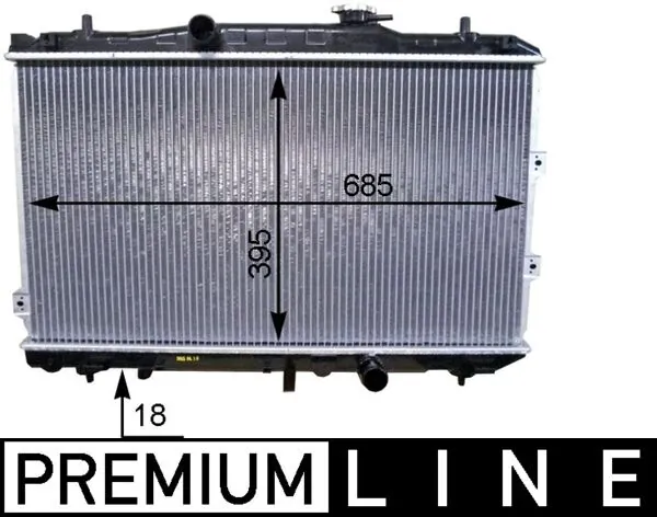 CR1468000P Mahle Original Refrigeración del motor