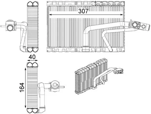 AE114000P Mahle Original