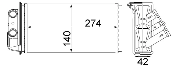 Calefactor para Fiat Siena  (178)