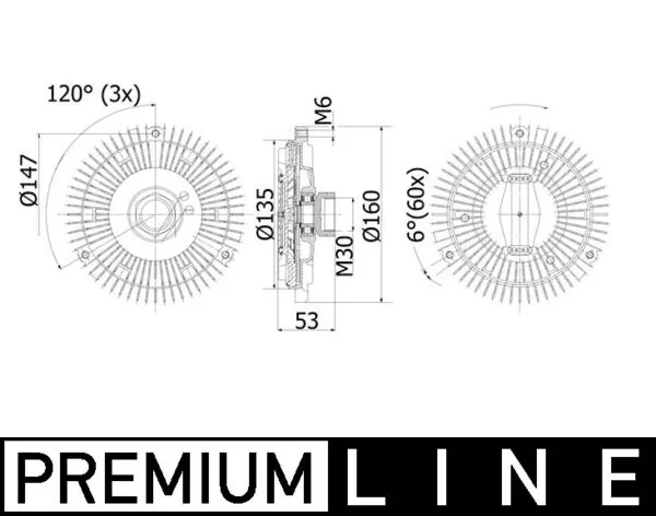 Embrague del ventilador E  familiar (1993-1996) original desde 58,86 €