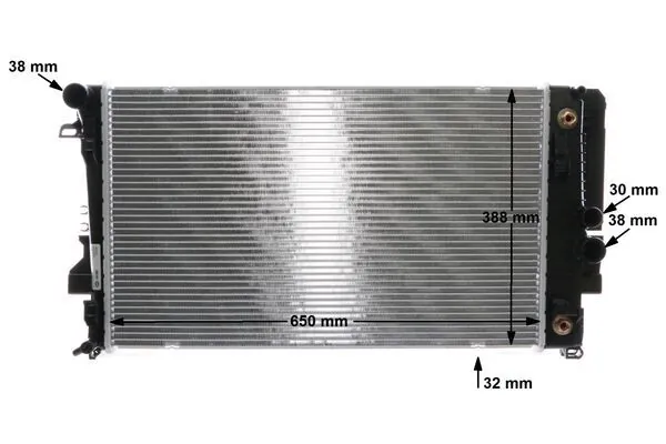 Radiador CR1173000S Mahle Original