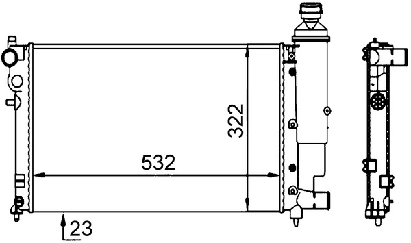 CR91000S Mahle Original