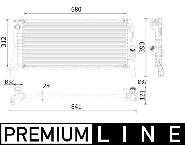 CR2309000P Mahle Original