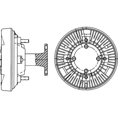 CFC204000P Mahle Original Embrague viscoso