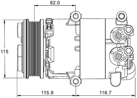 ACP1332000P Mahle Original