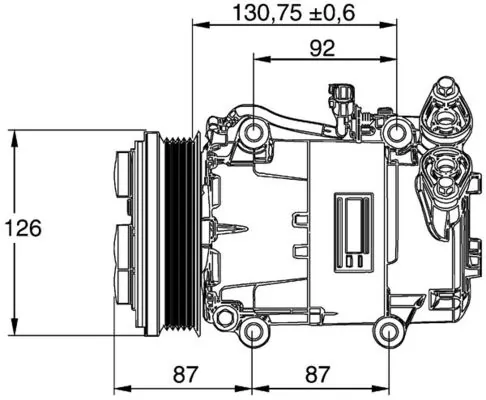 Compresor ac Mahle Original ACP54000P precio, desde 210,61 EUR