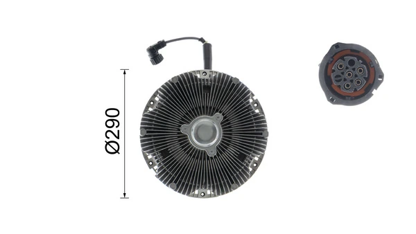 Embrague, ventilador de refrigeración Mahle Original CFC173000P precio, desde 572,91 EUR