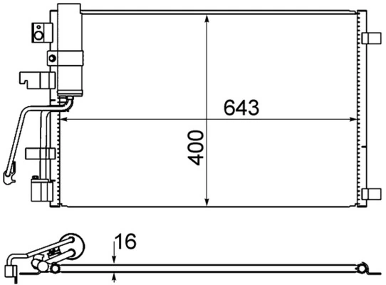 AC607001S Mahle Original
