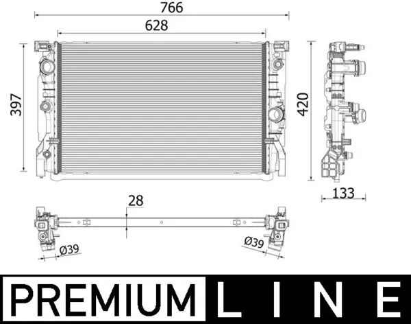 CR2223000P Mahle Original