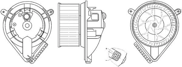 Ventilador interior V  monovolumen (1996-2003) original desde 84,32 €