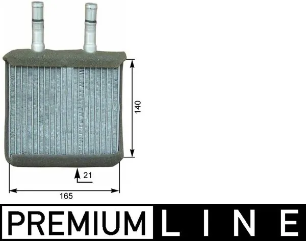 AH171000P Mahle Original Radiador interior