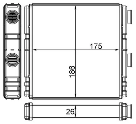 Calefactor Renault Laguna III (BT0, BT1)