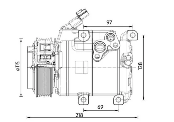 ACP1467000P Mahle Original