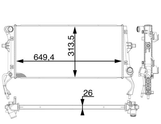 CR1975000P Mahle Original
