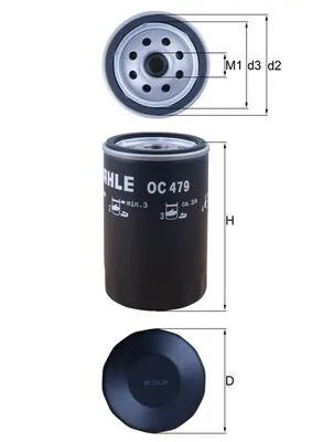 Filtro de aceite motor Transit  furgoneta (1985-1992) original desde 6,75 €