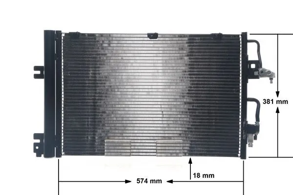 Condensador Mahle Original AC377001S