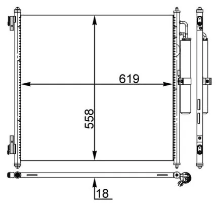 Comprar Condensador de aire acondicionado Land Rover Range Rover II L494 a bajo precio