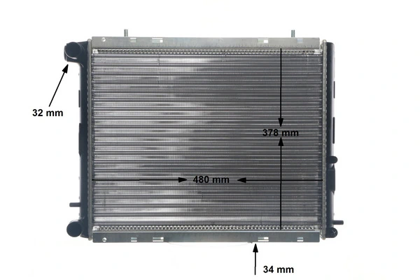 Radiador de água Mahle Original CR152000S
