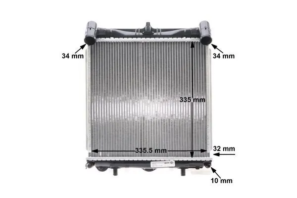 Radiador CR370000S Mahle Original
