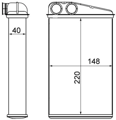 Calefactor para Renault Megane II (EM0, EM1)