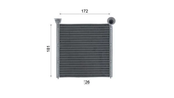 Calefactor Mahle Original AH256000S