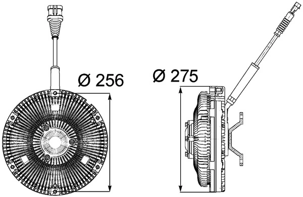 Embrague, ventilador de refrigeración Mahle Original CFC85000P precio, desde 552,17 EUR