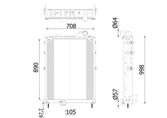 CR2560000P Mahle Original