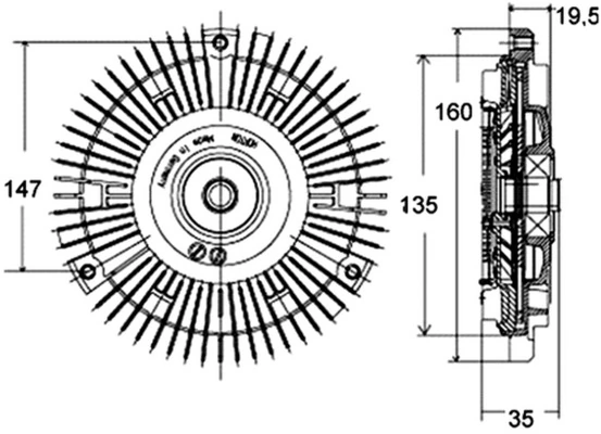 Embrague, ventilador de refrigeración Mercedes Sprinter III 3-t camión plataforma/chasis (907, 910) (2018 - 2026) precio, desde 68,24 EUR