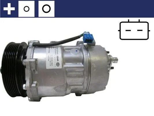 Compresor de aire acondicionado ACP79000S Mahle Original