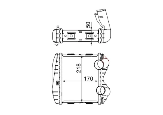 Radiador de aire de admisión Smart FORTWO desde 66,79 €